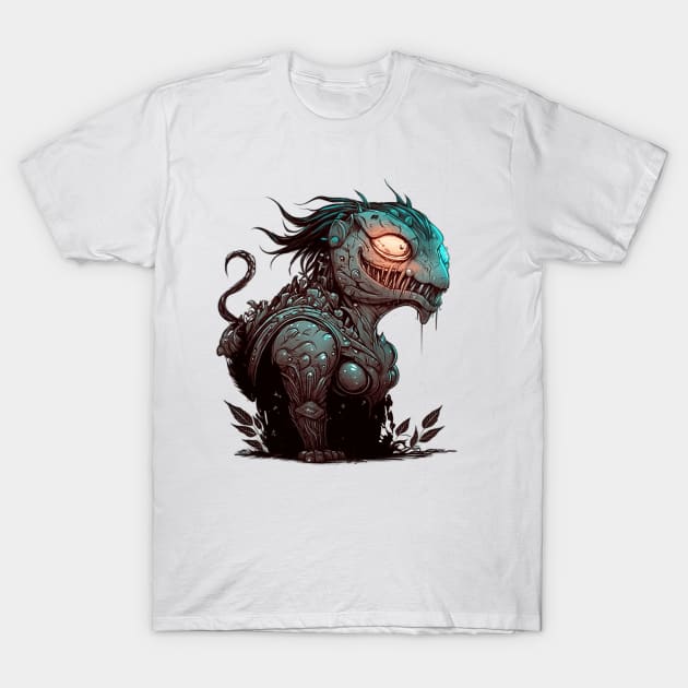 Mystical fantasy character. T-Shirt by AndreKENO